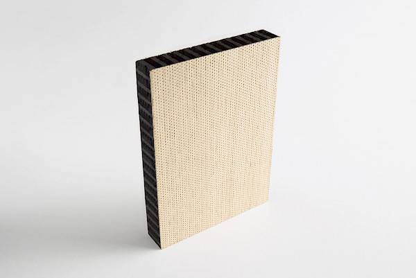 Akoestisch houten paneel type N light